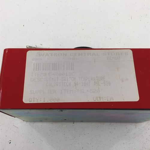 Caloritech 5400019C Temperature Limit Switch 14-104F TSL-520 - Picture 6 of 9