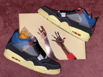 Air Jordan 4 x UNION LA Off Noir – 3kicks