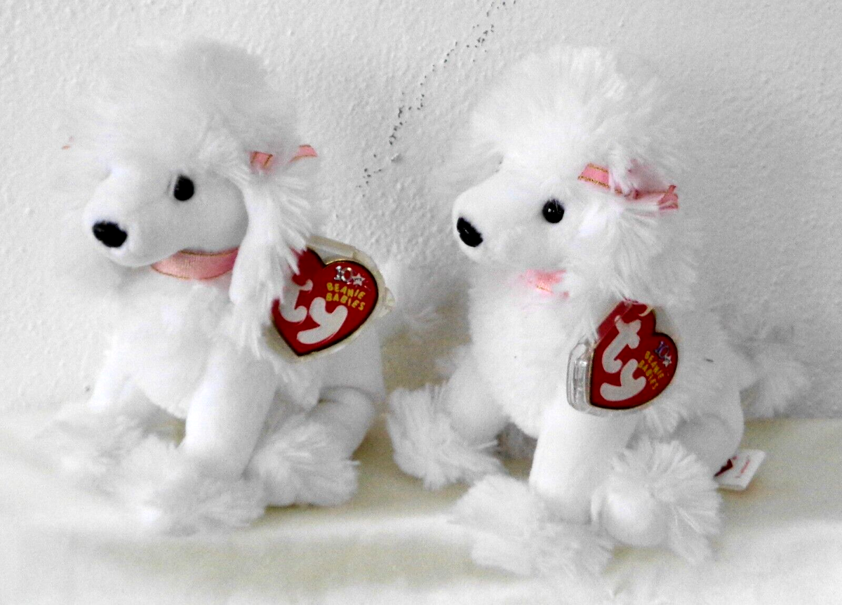 2003 Ty Beanie Babies 2 L'amore Poodle November 16, 2002 w Error