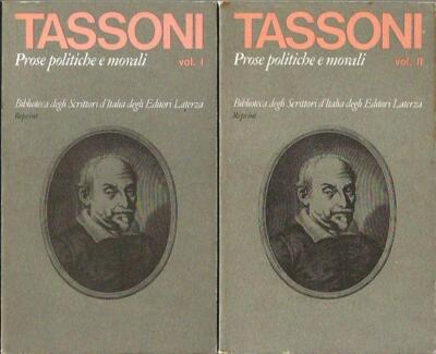 Prose politiche e morali (2 volumi)