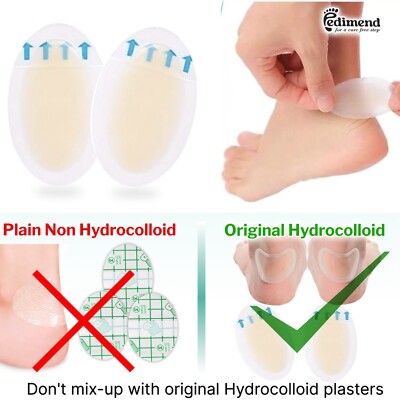 Pedimend  Hydrokolloidverband zur Wundversorgung & Blasen Fersenblasenprävention