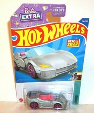 2022 HOT WHEELS 1:64 HW TOONED 5/5 SILVER BARBIE EXTRA 134/250