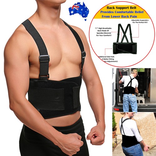 Lower Back Waist Support Brace Heavy 