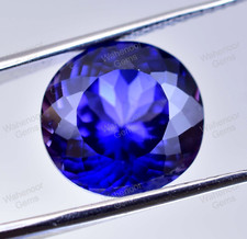 9.30 Ct Natural Royal Blue Sapphire Round Stunning AGL Certified Loose Gemstone