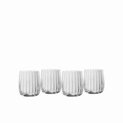 Spiegelau Becher Set LifeStyle 4-tlg., Trinkbecher, Kristallglas, 340 ml