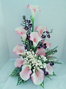 Details About 20 Calla Lily Orchids Lilac Centerpiece Silk Flower Fl Arrangements Details About 20 Calla Lily Orchids Lilac Centerpiece Silk Flower Fl Arrangements