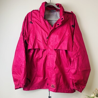 Rainbird Raincoat Women's Size XS Stow Jacket Pink Water