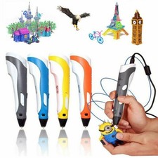 PENNA 3D PER DISEGNI TRIDIMENSIONALI STAMPA STEREOSCOPICA CON SET FILAMENTI 