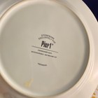 4 Piece Set Pier One Stoneware Yellow Green Bird Salad Dessert Plates 8 1/4" — photo 4