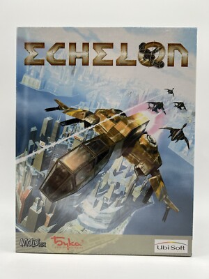 ECHELON PC BIG BOX Luftkampf Game Spiel - NEU NEW SEALED - Händler