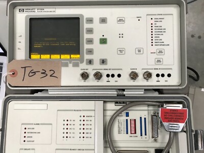 HP TELECOM / DATACOM ANALYZER 37732A HEWLETT PACKARD Tested HP TELECOM / DATACOM ANALYZER 37732A HEWLETT PACKARD Tested