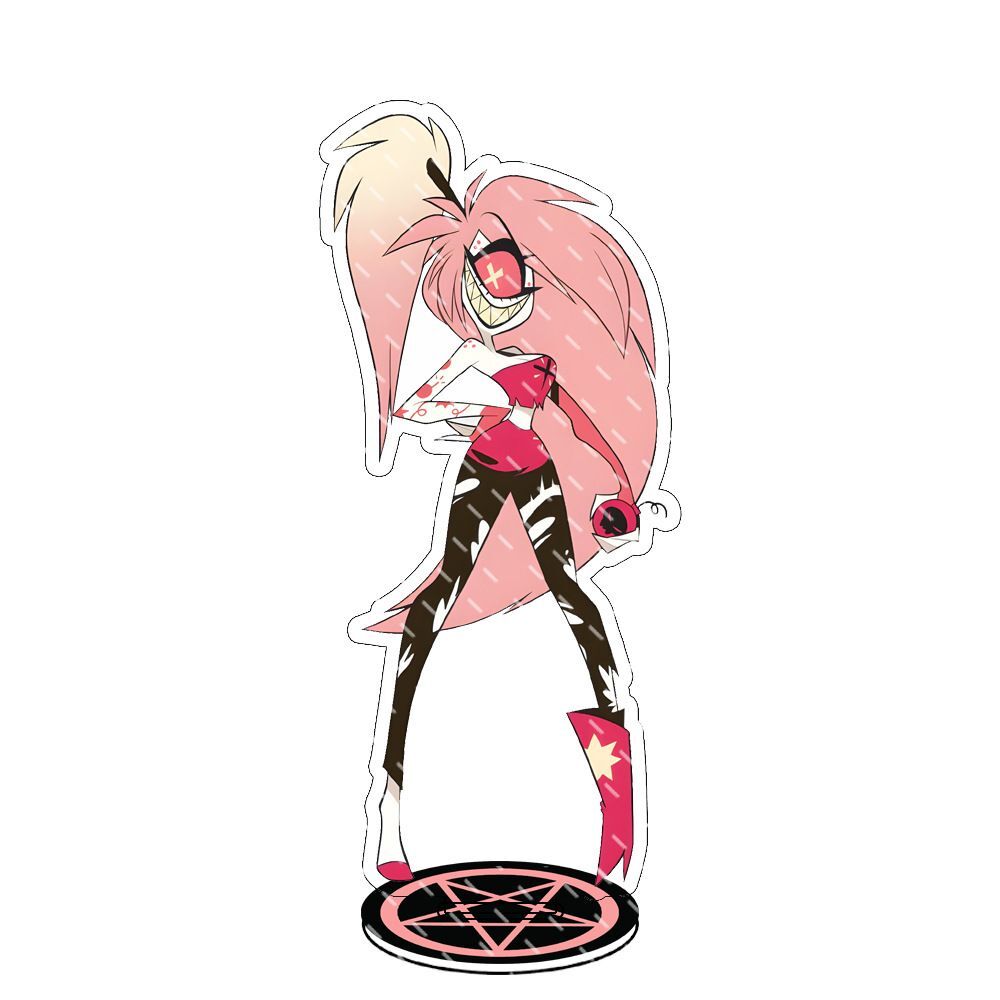15CM Hazbin Hotel Vaggie Charlie Character Acrylic Stand Figure