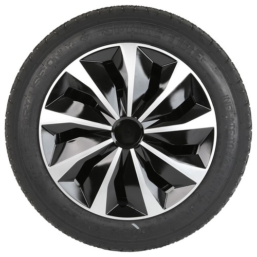 4x Silver 16" Wheel Covers For Nissan Kicks 2017-2023 Snap On Full Rim Hub Caps - Picture 8 of 13