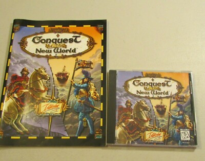 Conquest Of The New World PC CD-ROM Interplay MS-DOS Windows 95