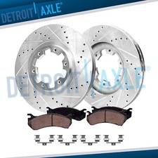 11.8'' Front Drilled Rotors Pads for 1998 - 2004 INFINITI QX4 Nissan Pathfinder