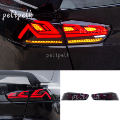 For Mitsubishi Lancer EVO 2007-2017 Left Right Outer Tail Light Rear Lamps 2PCS