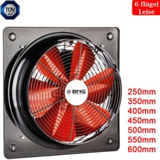 Axial HLKK Industrie Ventilator Gebl&auml;se L&uuml;fter f&uuml;r Zuluft Abluft Wand Fenster