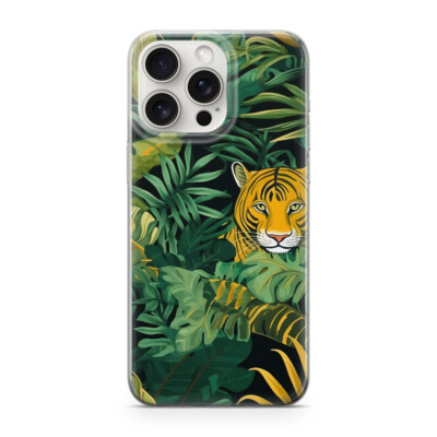 SAFARI DSCHUNGEL Handy Hülle kompatibel mit Samsung A25 5G trposcher Tiger M1