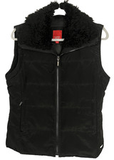 Vintage Esprit Black Quilted Best Women s Siz...