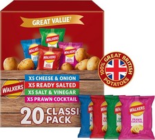 Walkers Classic Variety Multipack Crisps Box 20x25g
