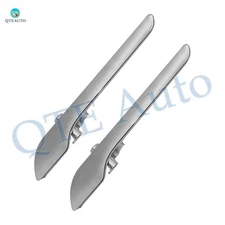 Pair of 2 Front-Rear Left Outer Door Handle For 2017-2022 Tesla Model 3