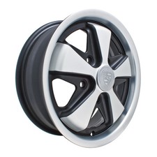 911 Alloy Wheel Gloss Silver 4.5 Wide 5 On 130mm Dunebuggy Vw 911 Alloy Wheel Gloss Silver 4.5 Wide 5 On 130mm Dunebuggy Vw