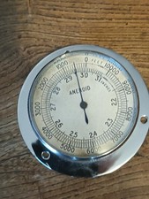 Vintage car instrument panel aneroid Bentley Rolls Royce Delage Talbot etc