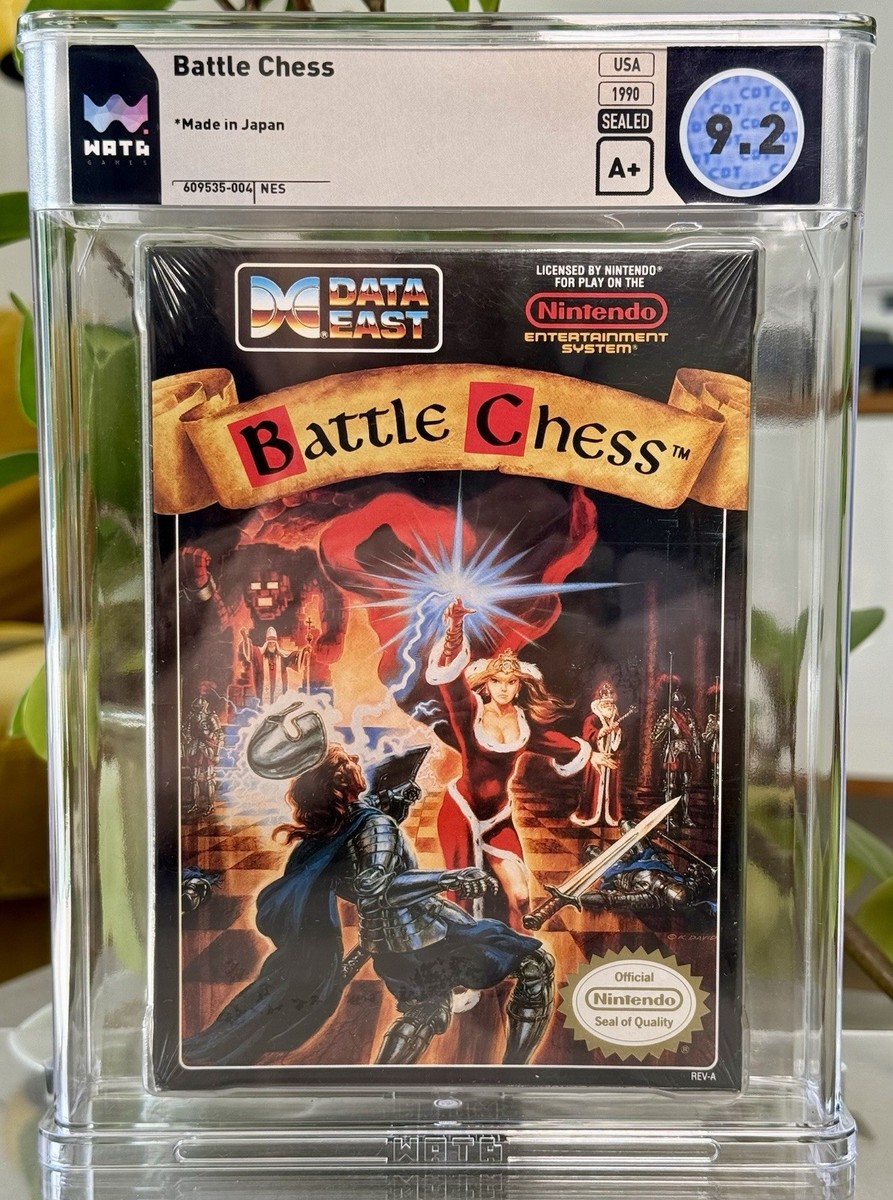 NES Battle Chess 美品 Battle Chess (Nintendo Entertainment System, 1990) for sale
