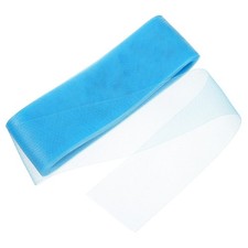 1 Roll 25 Yards 3 Inch Wide Polyester Horsehair Braid Lake Blue
