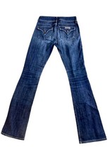 Hudson Beth Baby Boot Jeans Women  s 27 Mid Rise Dark Wash Stretch USA