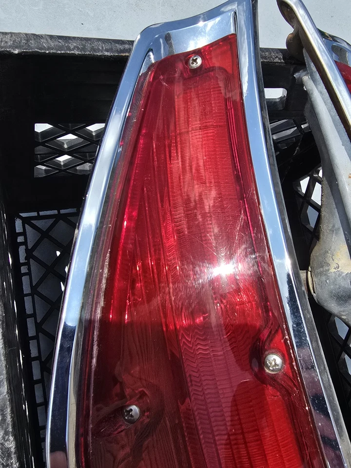 🔥🔥 1964 1965 Buick Special Wagon Sportwagon Tail Light Lamp Set  Lens  64 65 - Image 4 of 4