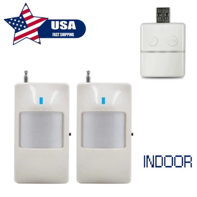 #ad #ad Wireless Alarm Motion Infrared Sensor Garage Alert Home Driveway Secure System $11.44