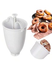 Donut Maker Dispenser DIY Doughnut Mould Manual Cake Batter Tool Kitchen UK