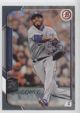 2015 Bowman Silver 458/499 Alcides Escobar #97 0l2