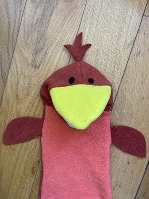 Braune Vogelpuppe nach Maß inspiriert von Baby Einstein