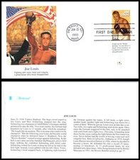 1993 Joe Louis Boxer Sc 2766 FDC Fleetwood premium cachet
