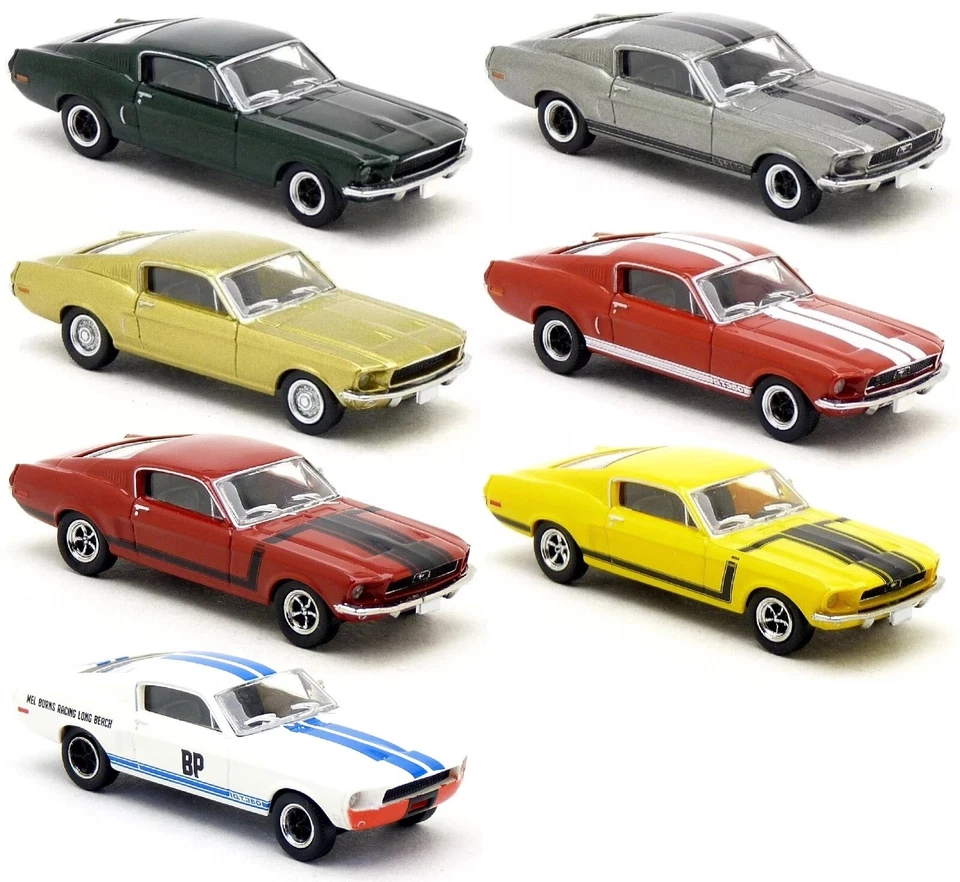Brekina - Ford Mustang Fastback 1968 Pony USA PKW Modelle Auswahl - 1:87 H0