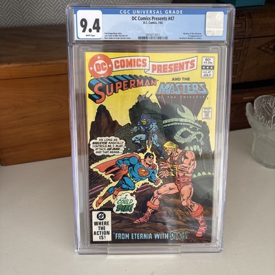 Dc Comics Presents #47 CGC 9.4 1st He-man & Skeletor