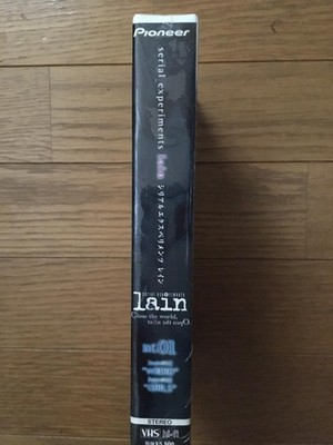 【新品未開封】serial experiments lain [VHS] 01 New Unopened] Serial Experiments Lain [VHS] 01 | eBay