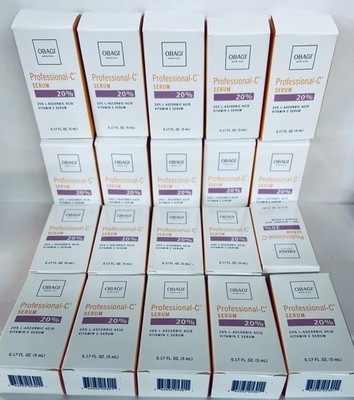 Obagi Professional C-20% 5ml - LOT OF 20 - Authentic Brand New