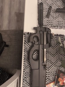 Tokyo Marui P90 Pristine Condition With Suppressor Red Dot And Magazine