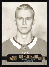 2021-22 Upper Deck Portraits #P67 Jesse Ylonen