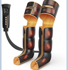 Leg Massager with Heat and Compression, Foot Calf  Thigh Massage for Circula...