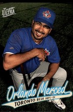 Orlando Merced 1997 Ultra #434 Blue Jays MLB READ FREE SHIPPING AutographDen