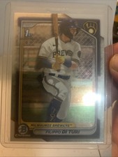 2024 Bowman Chrome Prospects Filippo Di Turi #BCP-101 (RC) Base
