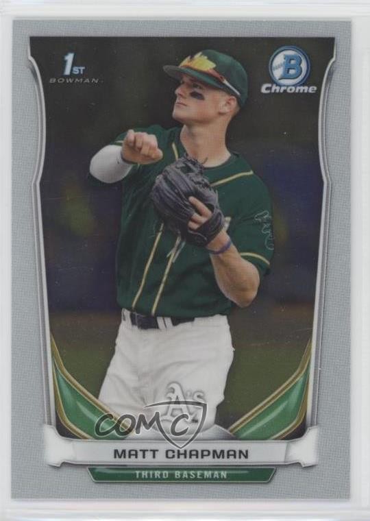 2014 Bowman Draft Chrome Matt Chapman #CDP21 08cz