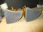 Vintage Pair Solid Brass Pheasant Bookends Made In USA PMC #408  X116 PA — photo 6