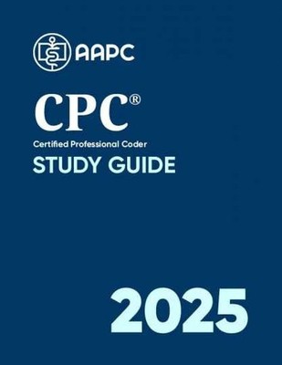 Official CPC  Certification 2025 - Study - Paperback, by AAPC - Acceptable