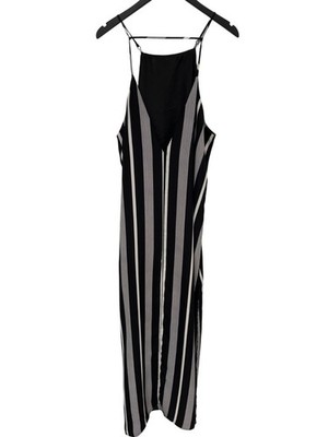 black white vertical striped dress Forever 21Maxi Size XL Contemporary Sleeveless Stripe Color::#3-Dark Magenta Shirt Dresses Slip it on and Free People Tabby lace