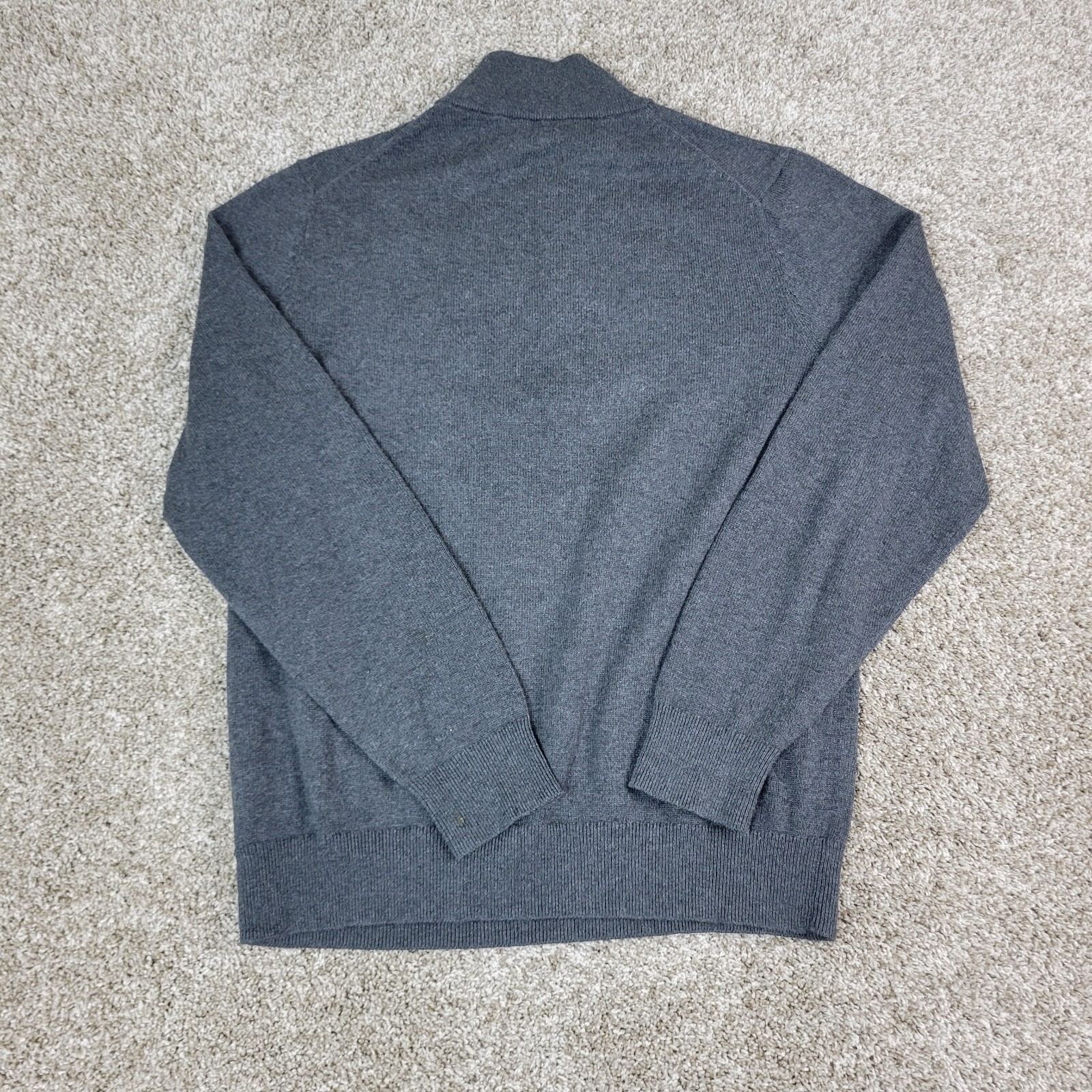Vineyard Vines Mens Small Solid Gray Stretch Knit… - image 3
